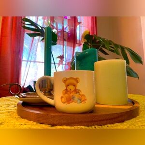 Vintage Hallmark 1984 baby teddy keepsake mug 🧸🩵